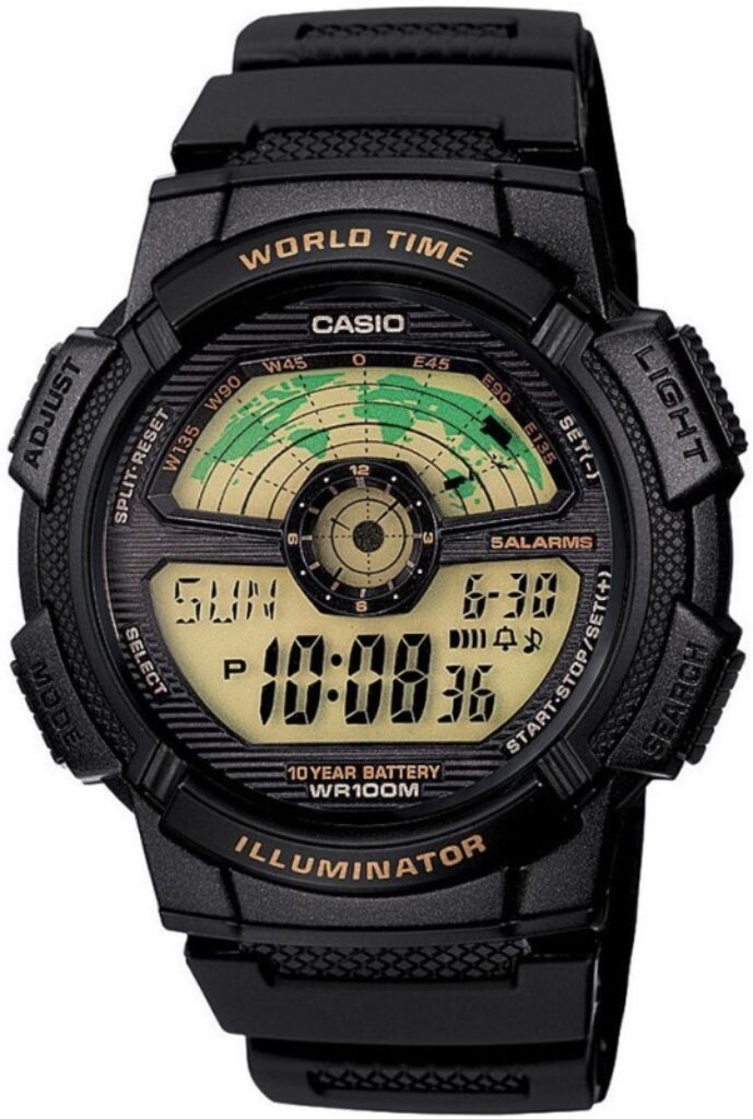 CASIO AE-1100W-1BVDF Youth Digital ( AE-1100W-1BVDF ) Digital Watch - For Boys & Girls