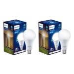 Philips StellarBright 12-Watt LED Bulb B22 Base (Crystal White, Pack of 2)