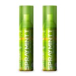 Spraymintt Mouth Freshener | 175+ sprays of instant long lasting with Zero Calories Freshness | Saunfshiver flavour | 15g – Pack of 2