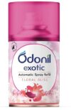 DABUR Odonil Exotic Automatic Spray Refill – 225Ml | Floral Bliss | 2X Long Lasting | Fits All Machines | 2200 Sprays Guaranteed | Lasts Upto 60 Days