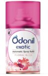 DABUR Odonil Exotic Automatic Spray Refill – 225Ml | Floral Bliss | 2X Long Lasting | Fits All Machines | 2200 Sprays Guaranteed | Lasts Upto 60 Days