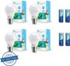 Syska 9 W Standard B22 LED Bulb(White, Pack of 4)
