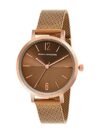 French Connection Analog Brown Dial Women’s Watch-FC007BRN