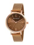 French Connection Analog Brown Dial Women’s Watch-FC007BRN