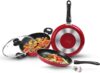 MILTON Pro Cook Kitchen Pride Cookware Set(Fry pan, Kadhai with lid & Tawa 25cm),Maroon Fry Pan 24 cm diameter with Lid 2.5 L capacity(Aluminium, Non-stick)