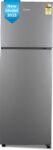 CANDY 240 L Frost Free Double Door 2 Star Refrigerator  with Auto frost , large Fruit and Vegetable Space(Moonsilver, CDD2652MS)