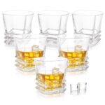 Treo by Milton Quadra On The Rocks Glass Tumbler, 6 Pc Set, 290 ml Each,Transparent