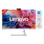 Lenovo IdeaCentre AIO 3 12th Gen Intel i5 27″ FHD IPS 3-Side Edgeless All-in-One Desktop with Alexa Built-in (16GB/512GB SSD/Win11/MS Office 2021/IR Camera/Wireless Keyboard & Mouse) F0GJ00F5IN