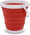 MILTON 17 L Plastic Bucket(Maroon)