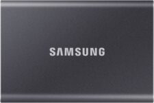 SAMSUNG T7 / 1050 Mbs / PC,Mac,Android / Portable,Type C Enabled / 3Y Warranty / USB 3.2 1 TB External Solid State Drive (SSD)(Grey)