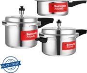 Butterfly Aluminium Pressure Cooker 2 L, 3 L, 5 L Outer Lid Pressure Cooker(Aluminium)