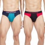 Chromozome Men Brief CZ 308 (Pack of 2) S Multi 1