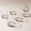 WONDERCHEF (Pack of 6) 63154040 Glass Set Whisky Glass(400 ml, Glass, Clear)