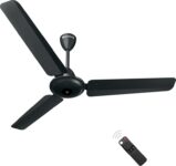 Atomberg Ameza 5 Star 1200 mm 3 Blade Ceiling Fan(BLDC Motor with Remote | Gloss Black | Pack of 1)