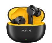realme RMA 2306 Bluetooth(Punk Black, True Wireless)