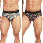 Chromozome Men Brief CZ 305 (Pack of 2) S Multi 6