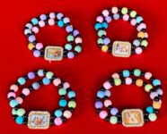 GURU JI CREATION Plastic Bracelet Set(Pack of 4)