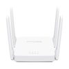 MERCUSYS AC1200 Wireless Dual_Band WiFi Router Mercusys AC10 | 1200 Mbps Wi-Fi Speed | 4 High Gain Antennas | Parental Control | IPTV and IPv6 Supported, White