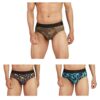 Chromozome Men Brief CZ 305 (Pack of 3) S Multi 7