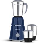 BAJAJ GX 1 500 W Juicer Mixer Grinder(GX1 Blue | 3 Jars | Blue)