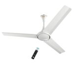 KUHL Prima A4 1200mm Decorative Power Saving BLDC Ceiling Fan with Remote | 29W | Saves upto 65% Electricity | 5 Star | High Air Flow | Stylish Design | White