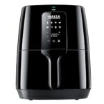 INALSA Air Fryer for Home 5.5 Ltr Capacity|1400W|Designed In Europe|With International Health & Safety Standards|AirFry, Bake, Grill, Roast, Reheat, Dehydrate|Recipe book|2Yr Warranty,NutriFry Digital Updated Capacity = 5.5 L