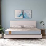Springwel easy TruComfort Pro 6 inch Latex foam King Size Mattress | Medium Firm |Temperature regulater Knitted Premium Fabric with Outlast Technology | King Size Mattress | Anti Skid Fabric (Size- 78x72x6 inches)