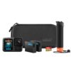 GoPro Hero13 Special Bundle Includes – Hero13 Action Camera, The Handler, 2 Enduro Batteries, 2 Curved Adhesive Mounts, 64GB MicroSD Card (1-Yr International+1-Yr India Warranty),Black