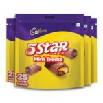 Cadbury 5 Star Home Treats Chocolate Bars, 252.5 Grams (Pack Of 4)