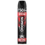 Odomos Mosquito & Flies Killer Spray – 625ml | Instant Kill | Protection from Dengue & Malaria | 100% Kill Guarantee