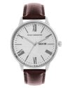 French Connection Analog White Dial Men’s Leather Watch-Fcl25-D