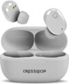 CROSSLOOP GENEX Active Noise Cancellation (ANC) TWS Earbuds | Bluetooth 5.0 | 20+ Hrs Battery Backup | Touch Control | IPX4 Splash Proof | for Phone Calls, Workouts, Online Classes, WFH Bluetooth(White, True Wireless)