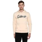 Red Tape Men’s Cotton Hooded Neck Regular Sweatshirt (Ecru, L)