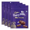Cadbury Dairy Milk Chocolate Home Treats, 119 Gram (Pack Of 4), 476 Gram