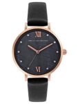 French Connection Spring-Summer 2023 Analog MOP Black Dial Women’s Watch-FCN00065B
