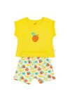 H by Hamleys Unisex Kids Printed Multicolor Top & Shorts Set (_8905450061996_Multi_6-9M_)