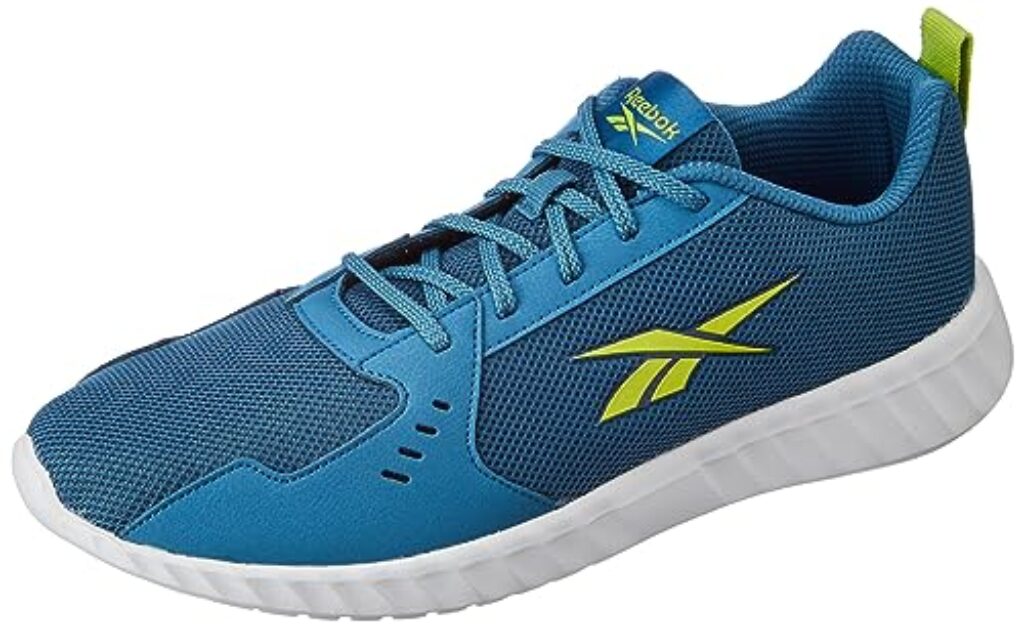 Reebok Mens Ripple Ignite M Steely Blue/SEMI Solar Yellow Sneaker - 7 UK (IQ6728)