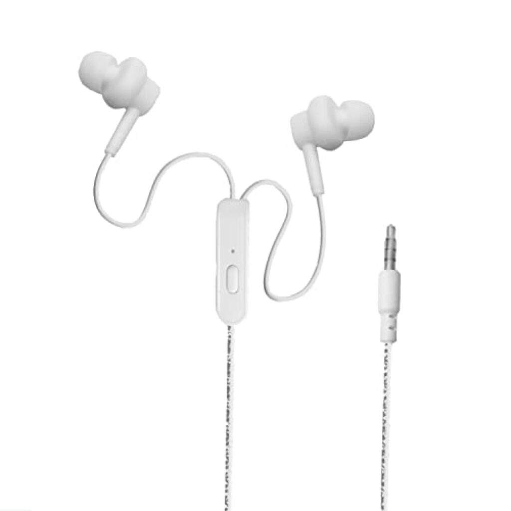 Hitage HP-154 Audio Bass Loop Compatible for All Devices Earphones Wired Headset