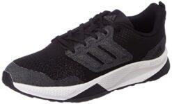 Home Adidas Men Synthetic EvolveRun M Running Shoe CBLACK/GRESIX (UK-10)
