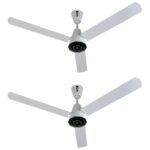 Home Ecolink AiroJewel 1200mm BLDC Ceiling Fan with Remote Control|BEE 5 star Rated Energy Efficient Ceiling Fan|High Air Delivery with LED Indicators (Pearl White)
