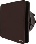 HEWA Casa 6 inch 150mm (round) High Speed Copper Exhaust fan for Bathroom Kitchen Office with Dust Protection Shutters (Brown)