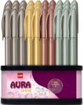 Home Cello Aura Shine Ball Pen(Pack of 50, Ink Color – Blue)
