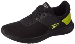 Home Reebok Mens Genesis Runner M Black/SEMI Solar Yellow/LGH Solid Grey Sneaker – 7 UK (IQ7227)