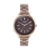 Sonata Poze Quartz Brown Dial Brown Metal Strap for Women-SP80081KM01WF