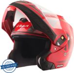 Home VEGA Crux Marvel Deadpool Edition Motorbike Helmet(Red Black)
