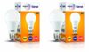wipro Garnet 12W LED Bulb for Home & Office |Warm White (2700K) | E27 Base|220 degree Light coverage |4Kv Surge Protection |400V High Voltage Protection |Energy Efficient | Pack of 2