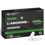 Home Carbamide Forte L Arginine 1000mg Supplement Per Serving – 10 Veg Capsules