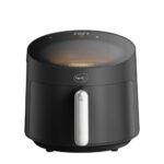 Home Pigeon by Stovekraft STELLAR Air Fryer Large 5.5L | 1500W BLADELESS Airfryer | Unique See Through Top View Glass | 360 AirWhirl Technology | Digital Touchscreen | 8 PRESETS Menu | Shake Feature