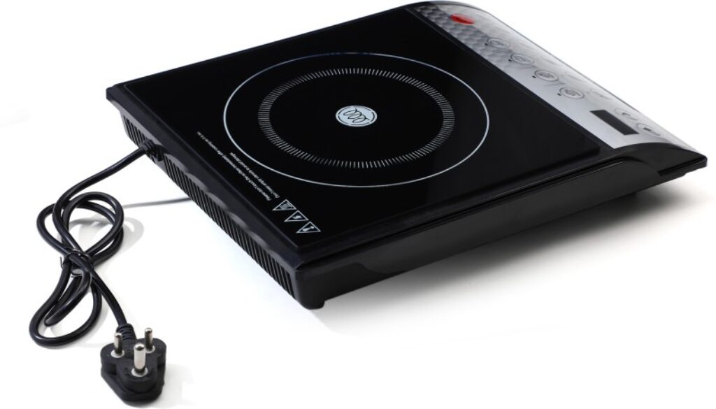 Spalin 2000 W Induction Cooktop Push Button(Black, Induction Cooktop ChefPro)