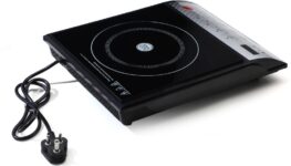 Home Spalin 2000 W Induction Cooktop Push Button(Black, Induction Cooktop ChefPro)
